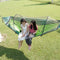 Portable Camping Hammock Outdoor Parachute Hammock Hammock Swing Bed with Mosquito Net for Outdoor Camping