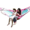 Portable Camping Hammock Outdoor Parachute Hammock Hammock Swing Bed with Mosquito Net for Outdoor Camping