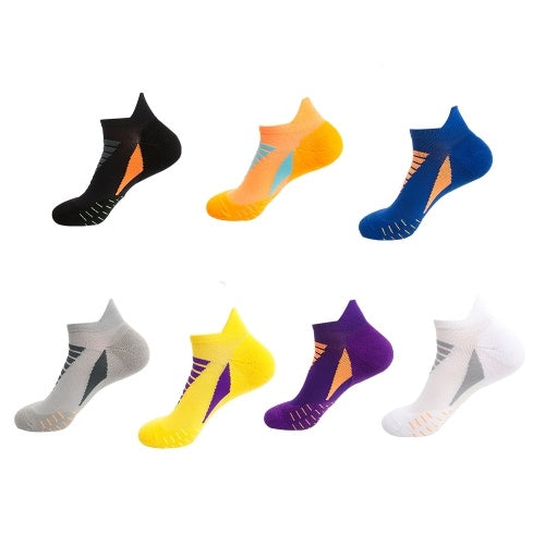 Men Women Anti Slip Athletic Socks Sports Grip Socks for Basketball Soccer Volleyball Running Trekking Hiking Absorption Moisture Wicking Compression Socks