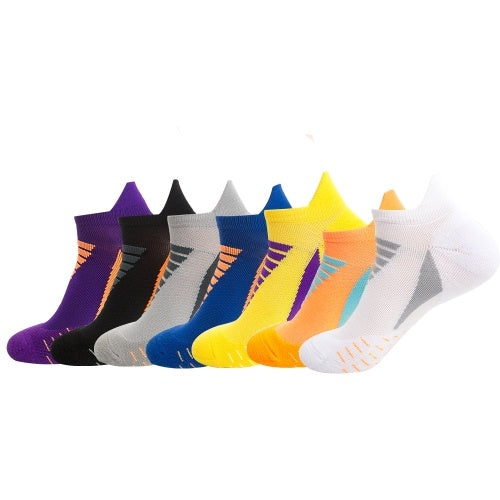 Men Women Anti Slip Athletic Socks Sports Grip Socks for Basketball Soccer Volleyball Running Trekking Hiking Absorption Moisture Wicking Compression Socks