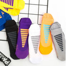 Men Women Anti Slip Athletic Socks Sports Grip Socks for Basketball Soccer Volleyball Running Trekking Hiking Absorption Moisture Wicking Compression Socks