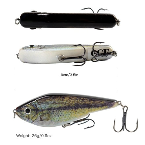 3.5in / 0.9oz Bionic Fishing Lure Hard