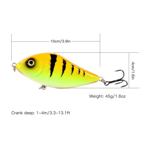 3.9in / 1.6oz Bionic Fishing Lure Hard