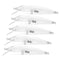 5pcs Transparent Fishing Lures