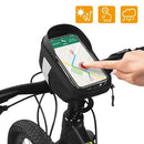 Touchscreen Bike Phone Bag Waterproof Phone Holder Cycling Tube Front Frame Bag Bicycle Bag Cellphone Pouch