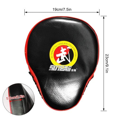 Boxing Gloves Kick Boxing Muay Thai Punching Pads  Boxing Training Mitts Punching Pads Outdoor Sports Mittens Boxing Practice Equipment Boxing Pads Arc Pads for Men and Women