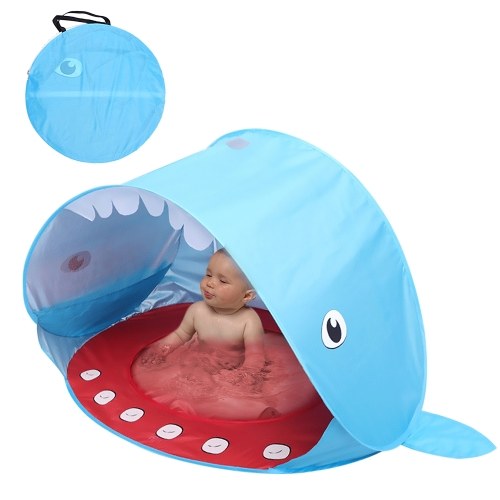 Outdoor Camping Tent Pop-up Fun-Play Tent Installation-free Shark Tent