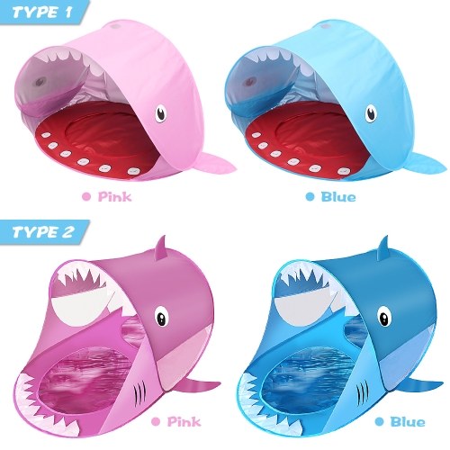 Outdoor Camping Tent Pop-up Fun-Play Tent Installation-free Shark Tent