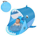 Outdoor Camping Tent Pop-up Fun-Play Tent Installation-free Shark Tent