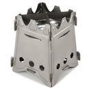 Lixada Camping Titanium Wood Stove