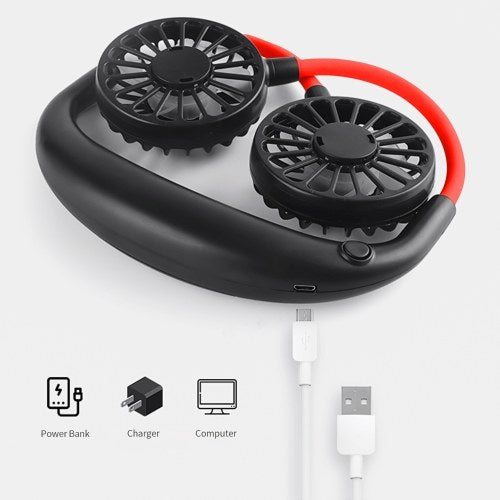 Adjustable Neckband Fan Portable Fan