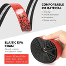 1 pair of Bicycle Handlebar Tapes Road Bike Handlebar Band Breathable Non-Slip Cycling Handlebar Belt Wrap Bicycle Horns Belt Bike Anti-Slip Shockproof Riding Equipment