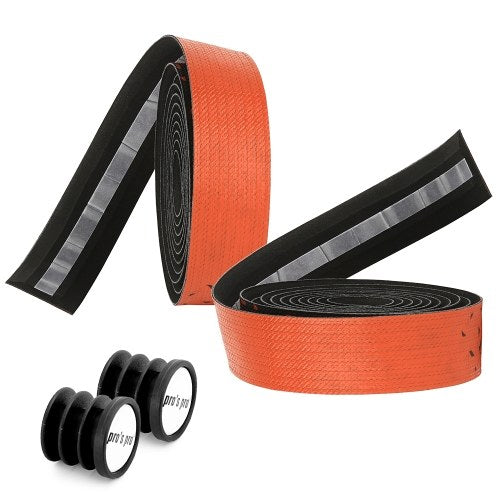 1 pair of Bicycle Handlebar Tapes Road Bike Handlebar Band Breathable Non-Slip Cycling Handlebar Belt Wrap Bicycle Horns Belt Bike Anti-Slip Shockproof Riding Equipment