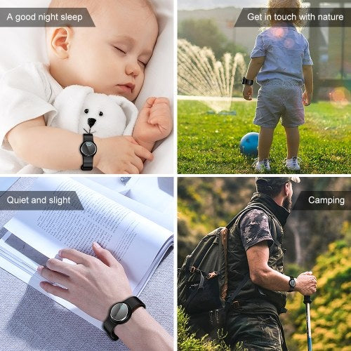 Portable Electronic Mosquito Repellent Bracelet Ultrasonic Mosquito Repeller Wristband Waterproof Watch