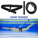 Adjustable Swim Training Belt Resistance Elastic Belt Swimming Safety Training Rope Swimming Resistance Bands Stationary Resistance Training Equipment