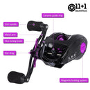 Baitcasting Reel  11+1BB Ball Bearings Baitcasting Fishing Reel