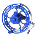 Fly Fishing Reel 3BB Ball Bearings Full Metal Fishing Wheel Right Handed Aluminum Alloy Smooth Fly Reels Ultra Light Front Fishing Reel Fishing Accessories