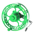 Fly Fishing Reel 3BB Ball Bearings Full Metal Fishing Wheel Right Handed Aluminum Alloy Smooth Fly Reels Ultra Light Front Fishing Reel Fishing Accessories