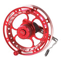 Fly Fishing Reel 3BB Ball Bearings Full Metal Fishing Wheel Right Handed Aluminum Alloy Smooth Fly Reels Ultra Light Front Fishing Reel Fishing Accessories