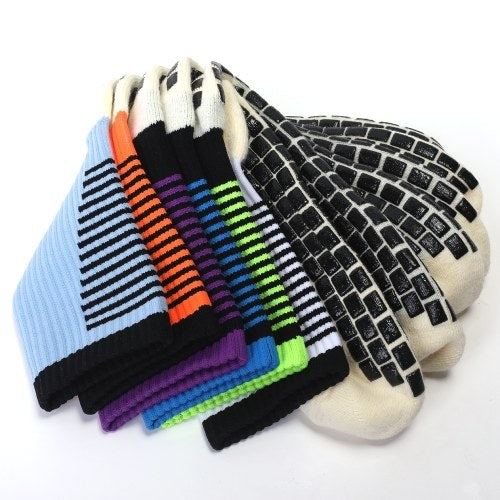 Anti Slip Soccer Socks Team Sports Socks Outdoor Fitness Breathable Quick Dry Socks Wear-resistant Athletic Socks Anti-skid Socks For Football   Basketball Hockey Sports