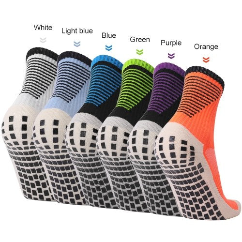 Anti Slip Soccer Socks Team Sports Socks Outdoor Fitness Breathable Quick Dry Socks Wear-resistant Athletic Socks Anti-skid Socks For Football   Basketball Hockey Sports