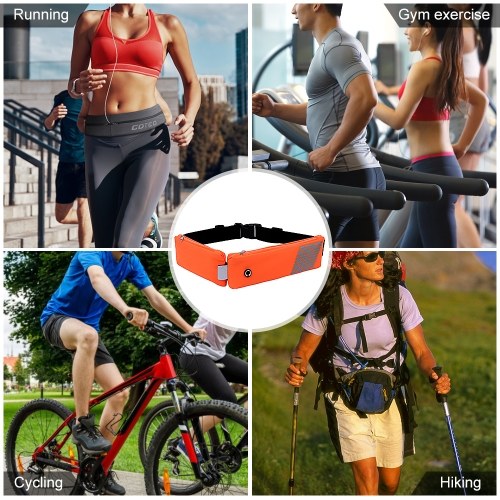 Multifunctional Waist Bag Ultra Light Waist Pouch Waterproof Gym Phone Holder Cellphone Pouch Waist Bag Running Band Outdoor Running Belt Riding Bag Women Men Sport Bag Fitness Equipment Fitness Workout Belt Sport Waist Pack Exercise Waist Bag