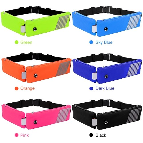 Multifunctional Waist Bag Ultra Light Waist Pouch Waterproof Gym Phone Holder Cellphone Pouch Waist Bag Running Band Outdoor Running Belt Riding Bag Women Men Sport Bag Fitness Equipment Fitness Workout Belt Sport Waist Pack Exercise Waist Bag