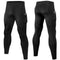 3 Packs Men High Waist Yoga Pants Quick Dry Sports Pants Fitness Leggings Workout Pants with Pocket