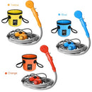 Camping Shower 12V Electric Outdoor Shower Folding Bucket Kit