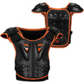 Kids Armor Vest Detachable Body Chest Spine Back Protector Vest Protective Jacket for Cycling Skating Skiing Skateboarding