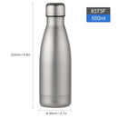 Lixada 550ml / 680ml Titanium Water Bottle Lightweight