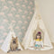 Teepee Tent for Kids Foldable Children Play Tents for Girls and Boys 100% Cotton Canvas Playhouse Toys for Girl and Child Indoor and Outdoor