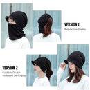 Women Winter Cap Neck Gaiter Warmer  Multifunctional Cloth Mask