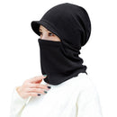 Women Winter Cap Neck Gaiter Warmer  Multifunctional Cloth Mask