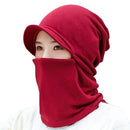 Women Winter Cap Neck Gaiter Warmer  Multifunctional Cloth Mask