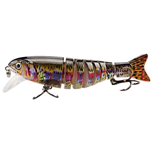 Sinking Wobblers Fishing Lures Jointed Crankbait Swimbait 8 Segment Hard Artificial Bait For Fishing Tackle Lure