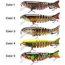 Sinking Wobblers Fishing Lures Jointed Crankbait Swimbait 8 Segment Hard Artificial Bait For Fishing Tackle Lure