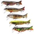 Sinking Wobblers Fishing Lures Jointed Crankbait Swimbait 8 Segment Hard Artificial Bait For Fishing Tackle Lure