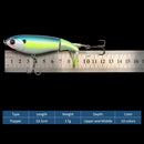 10.5cm/17.3g Fishing Lures Propeller Hard Bait Floating Pencil Wobblers Spinning Fishing Lure Outdoor Fishing Gear