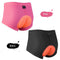 Women's Cycling Shorts 3D Padded Bicycle Bike Underwear Shorts Breathable Quick Dry   Shorts