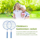 Badminton Racket for Children 1 Pair, Nylon Alloy Pracitical Professional Racquet Set for Children Indoor/Outdoor Sport Game