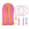 Badminton Racket for Children 1 Pair, Nylon Alloy Pracitical Professional Racquet Set for Children Indoor/Outdoor Sport Game