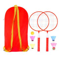 Badminton Racket for Children 1 Pair, Nylon Alloy Pracitical Professional Racquet Set for Children Indoor/Outdoor Sport Game