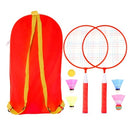 Badminton Racket for Children 1 Pair, Nylon Alloy Pracitical Professional Racquet Set for Children Indoor/Outdoor Sport Game