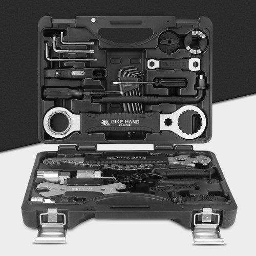 Bicycle Toolbox Set Mountain Bike Repairing Kit Riding Equipment Accessories Bicycle Service Tool Kit