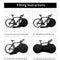 Bike Protector Cover MTB Road Bicycle Anti-dust Wheel Frame Cover Bike Scratch-proof Storage Bag