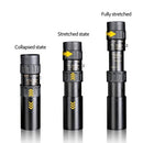 Portable Monocular Telescope Pocket Outdoor Activities Multifunctional Telescopic Focusing Metal Telescope