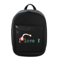 Backpack with LED Display Screen Outdoor Dynamic Advertising Backpack DIY Wireless LED Walking Advertising Backpack