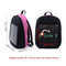 Backpack with LED Display Screen Outdoor Dynamic Advertising Backpack DIY Wireless LED Walking Advertising Backpack