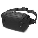 ozuko New Style Sport Waist Pack Outdoor Waterproof Man Chest Pack USB Leisure Single Shoulder Pack